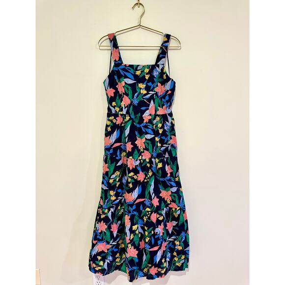 J.Crew Floral Tiered Maxi Dress - Size 6 - Picture 2 of 9